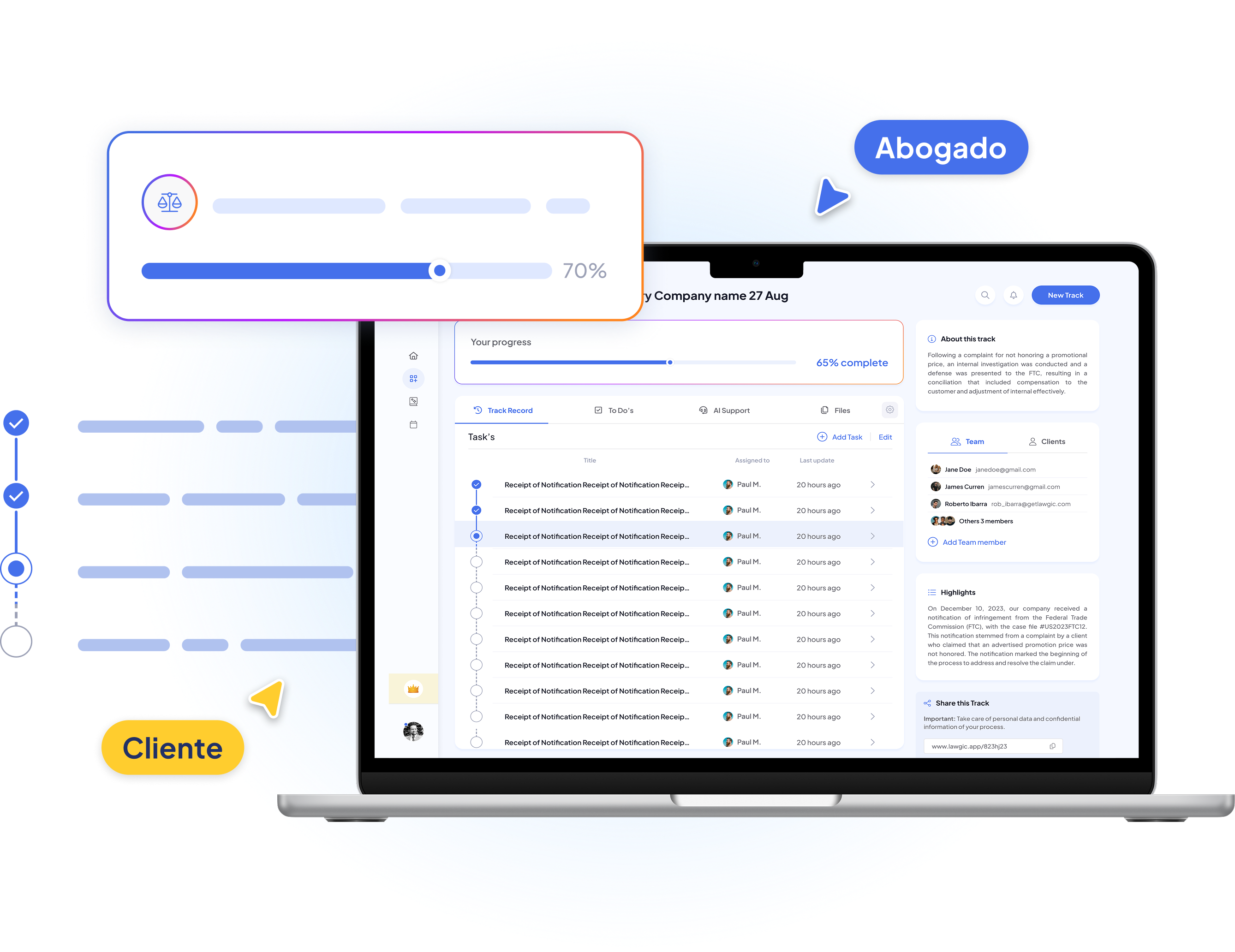 Imagen de Collaborative tracking